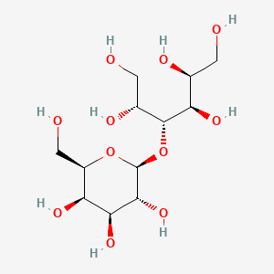 Chemical structure of Lactitol