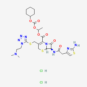Chemical structure of Cefotiam hexetil hydrochloride