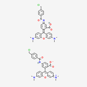 Chemical structure of Cell-Tracker Orange CMTMR