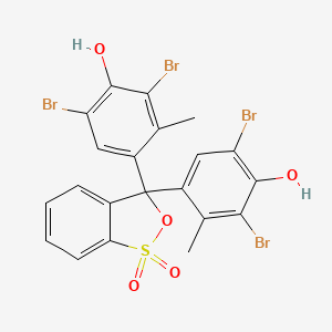 Chemical structure of Bromocresol green