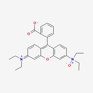 Chemical structure of FeRhoNox-1(Fe2+ indicaton)