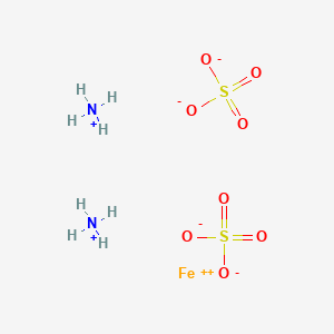 Chemical structure of Ammonium iron(II) sulfate