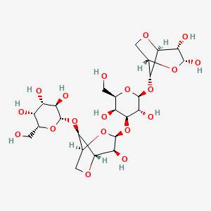 Chemical structure of Agarose (Low Melting Point)