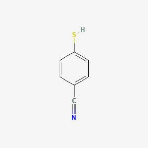 Chemical structure of 4-Thiobenzonitrile