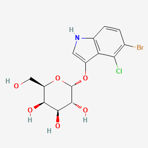 Chemical structure of X-alpha-Gal