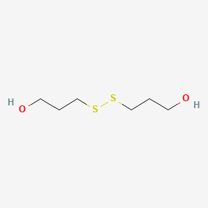 Chemical structure of 3,3'-Disulfanediylbis(propan-1-ol)