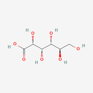 Chemical structure of D-Gluconic acid