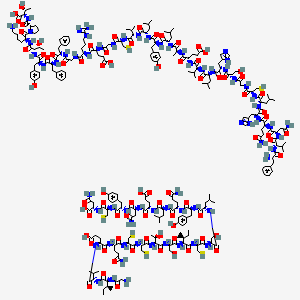 Chemical structure of Insulin lispro