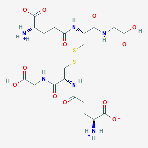 Chemical structure of GSSG