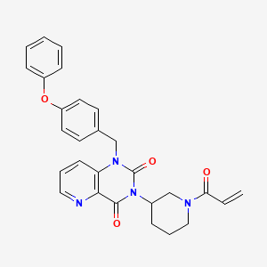 Chemical structure of EG-011