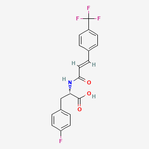 Chemical structure of PI3K/Akt/CREB activator 1