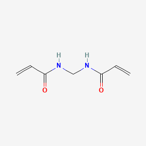 Chemical structure of Methylenebisacrylamide