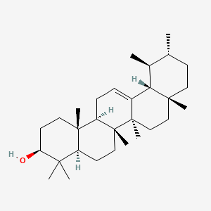 Chemical structure of α-Amyrin