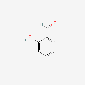 Chemical structure of Salicylaldehyde