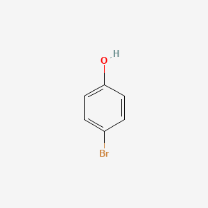 Chemical structure of 4-Bromophenol