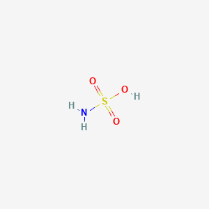 Chemical structure of Sulfamic acid
