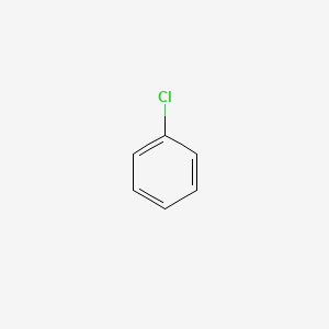 Chemical structure of Chlorobenzene