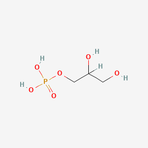 Chemical structure of Glyceryl 1-phosphate