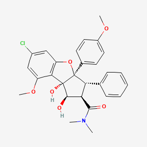 Chemical structure of eIF4A3-IN-13