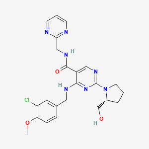 Chemical structure of R-Avanafil