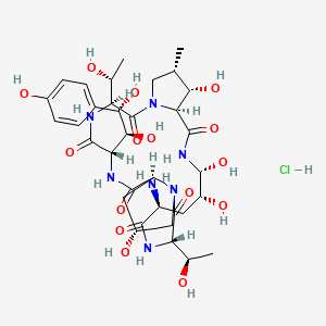 Chemical structure of ECBN hydrochloride