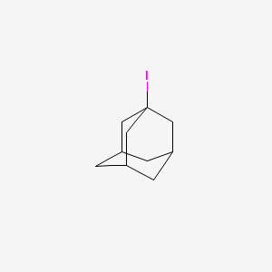 Chemical structure of 1-Iodoadamantane
