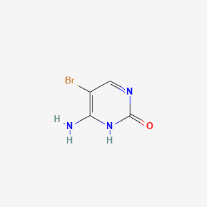 Chemical structure of 5-Bromocytosine