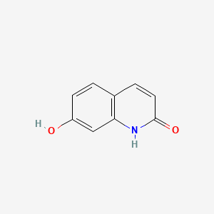 Chemical structure of 7-Hydroxycarbostyril