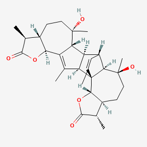 Chemical structure of Absinthin