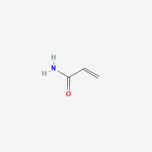 Chemical structure of Acrylamide