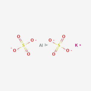 Chemical structure of Potassium Alum