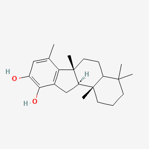 Chemical structure of AQX-016A