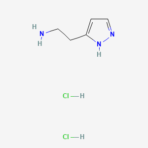 Chemical structure of Betazole Dihydrochloride