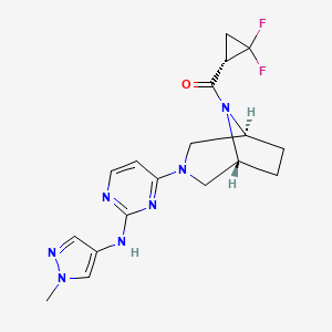 Chemical structure of Brepocitinib