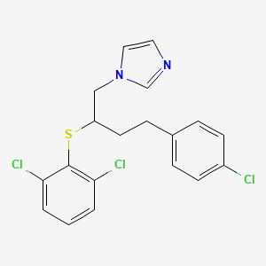 Chemical structure of Butoconazole