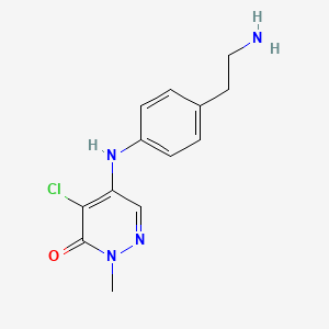 Chemical structure of BZ1