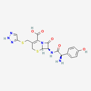 Chemical structure of Cefatrizine