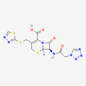 Chemical structure of Ceftezole