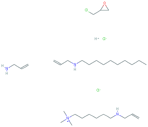 Chemical structure of Colesevelam Hydrochloride