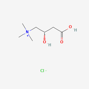 Chemical structure of D-Carnitine hydrochloride