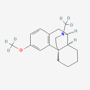 Chemical structure of Deudextromethorphan