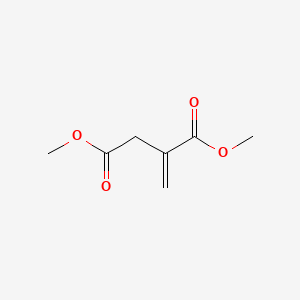 Chemical structure of Dimethyl itaconate