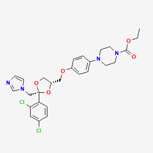 Chemical structure of Elubiol
