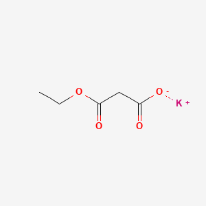 Chemical structure of Ethyl potassium malonate