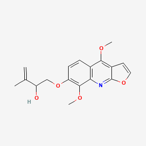 Chemical structure of Evodine