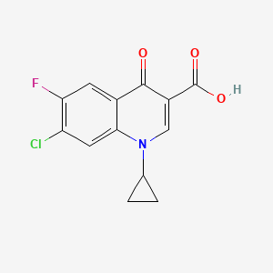 Chemical structure of Fluoroquinolonic Acid