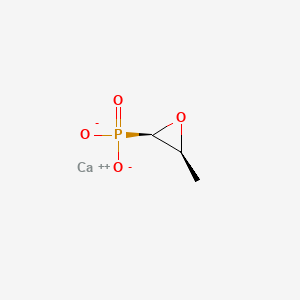 Chemical structure of Fosfomycin calcium