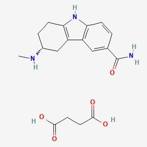 Chemical structure of Frovatriptan Succinate