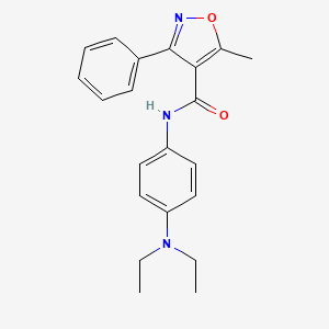 Chemical structure of GATA4-NKX2-5-IN-1