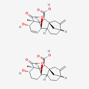 Chemical structure of Gibberellins A4/A7